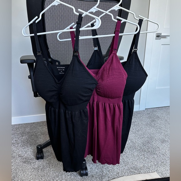 NWOT 3 Maternity Nursing Tank Tops, Size 3XL - Picture 4 of 11